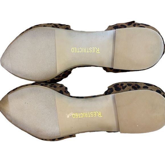 Restricted Leopard Print Flats - Picture 3 of 5
